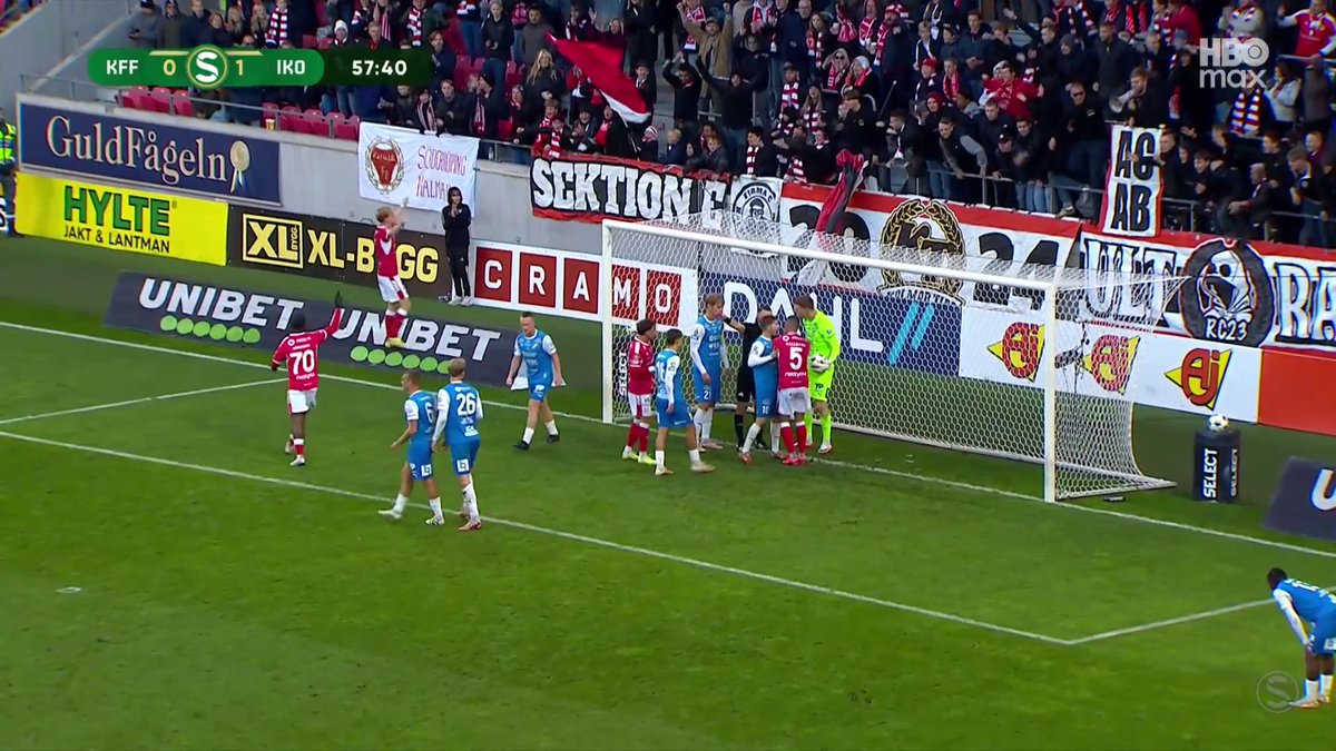 Kalmar kvitterar mot Oddevold efter en tilltrasslade situation! 🔴⚪️ 📲 Se matchen på HBO Max