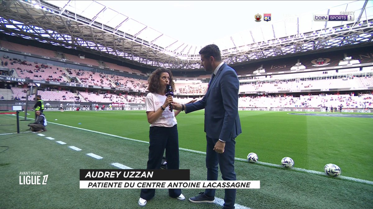 [📺 LIVE ] 🇫🇷 #Ligue1McDonalds 🩷 En compagnie d'Audrey Uzzan, beIN SPORTS et l'OGC Nice soutiennent l'opération Octobre Rose !