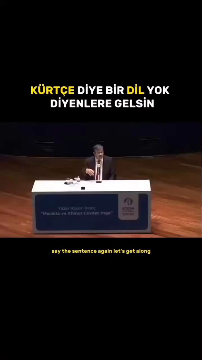 Kürtçe diye bir dil yoktur diyen faşist tirkler izlesin Yer misin:)