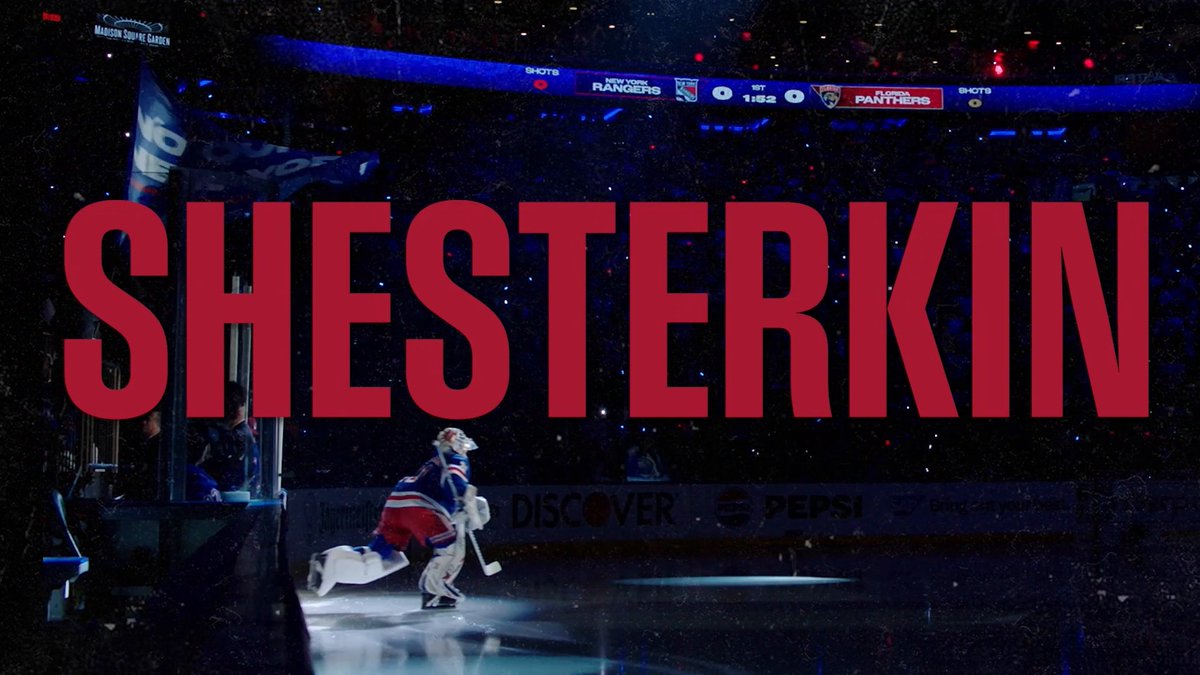SHESTYYYY Igor Shesterkin has allowed just five goals through five games and has a .962 Sv%. 👀 📺: New York Rangers vs. x - Canadiens Montréal TONIGHT at 7p ET on Sportsnet and TVA Sports
