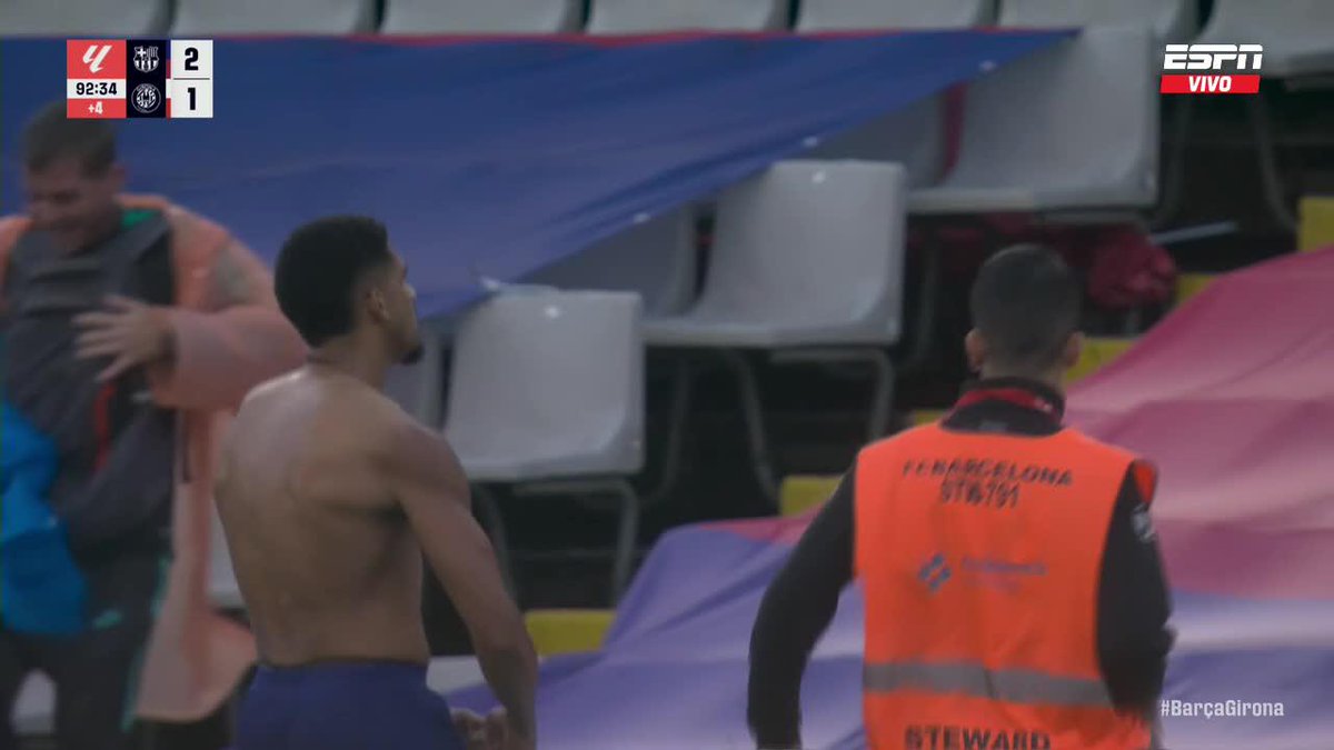 "Araujo": Porque convirtió el gol para la victoria de Barcelona ante Girona en #LaLiga