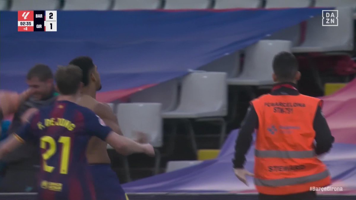 バルセロナが試合終了間際に劇的勝利🇪🇸🔥 ”ストライカー”のアラウホが決勝ゴール🇺🇾 🎥DAZN Japan