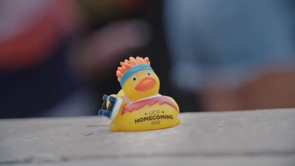“We got the greatest tradition in college sports.” 🙌 Charging for rubber ducks to bring good luck? UCF’s Spirit Splash is a homecoming tradition like you’ve never seen 🐤