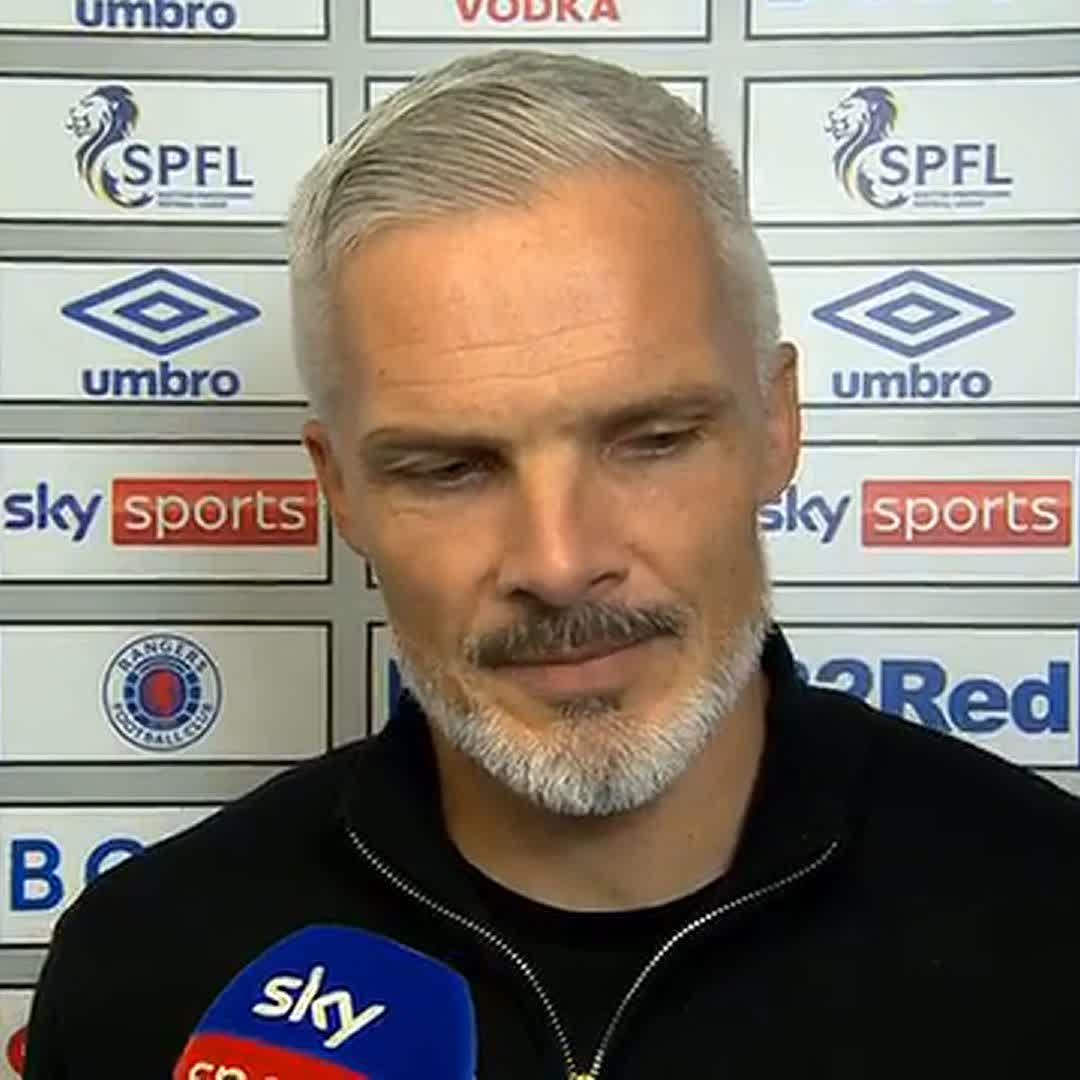 🍊 "Disappointed not to have taken all three points" Dundee United manager Jim Goodwin reacts to the 2-2 draw with Rangers at Ibrox ⤵️