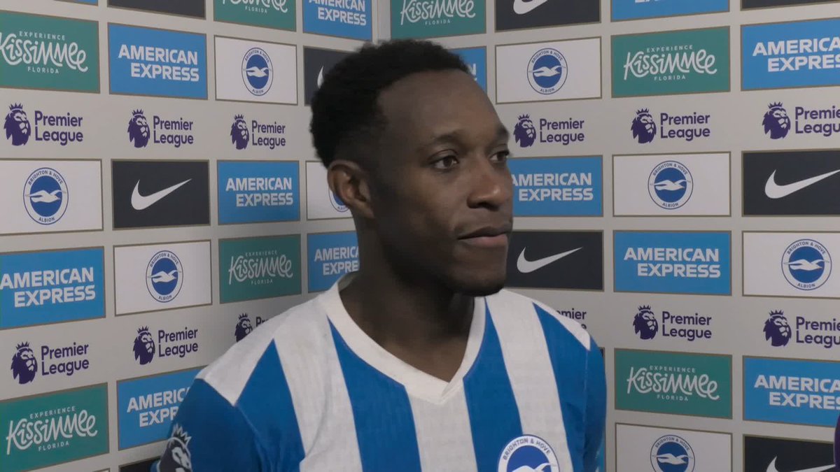 “We knew we could make a statement today.” 🗣️ Danny Welbeck reflects on Brighton's 2-1 victory over Newcastle 🔵