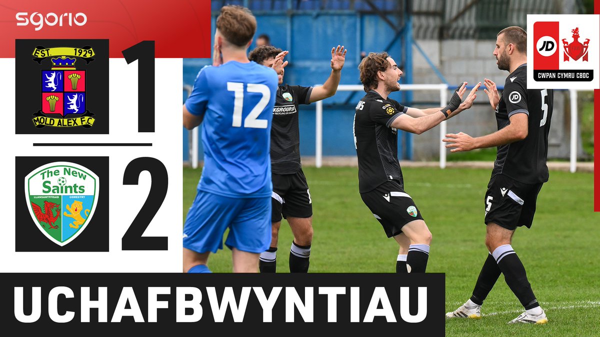 Uchafbwyntiau | Highlights: Mold Alex FC 1-2 The New Saints FC #CwpanCymruJD | #JDWelshCup 🏆
