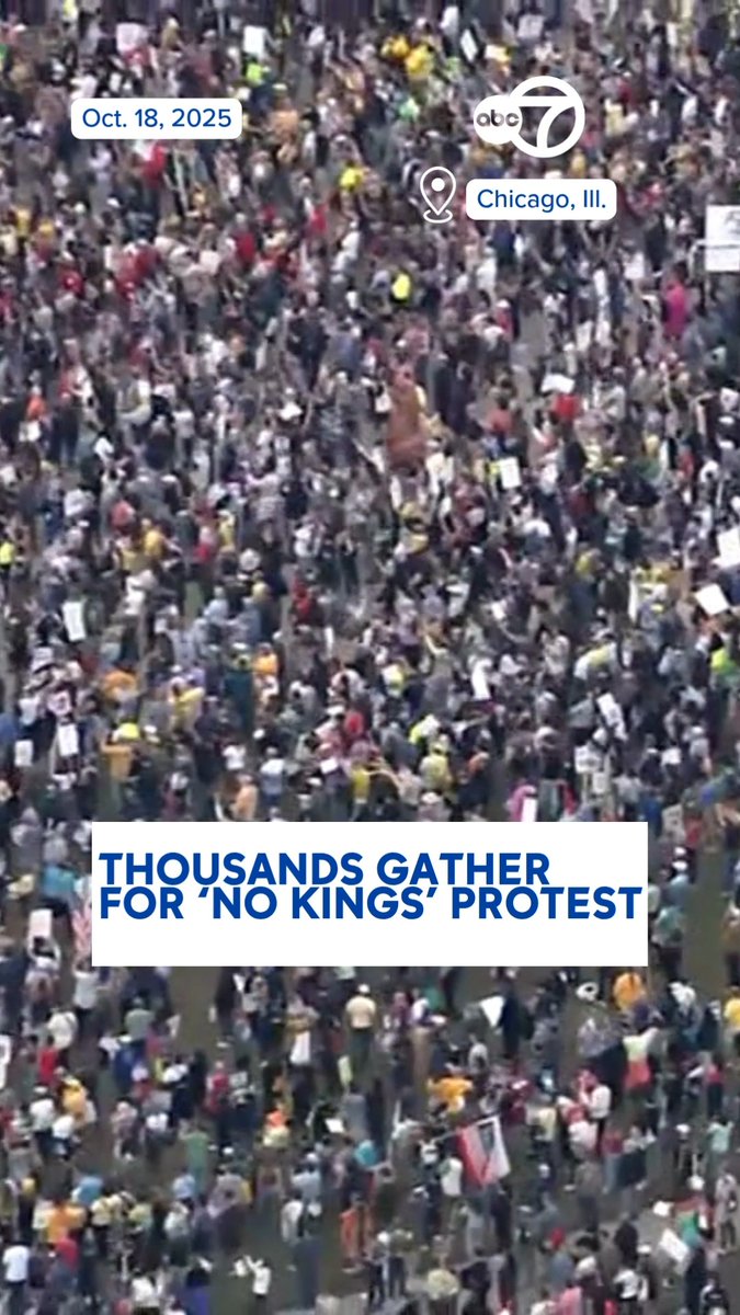 "No Kings" organizers are expecting tens of thousands of people from the suburbs and city neighborhoods to participate in a peaceful protest Saturday beginning at Butler Field in Chicago's Grant Park. Chicago is one of dozens of cities nationwide holding "No Kings" protests Saturday.