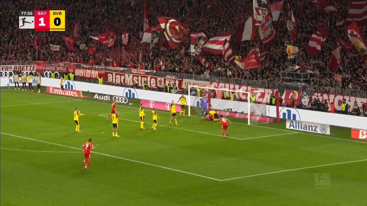 "It's a horrible moment for Dortmund" 🫣 Michael Olise forces it home! 🔴