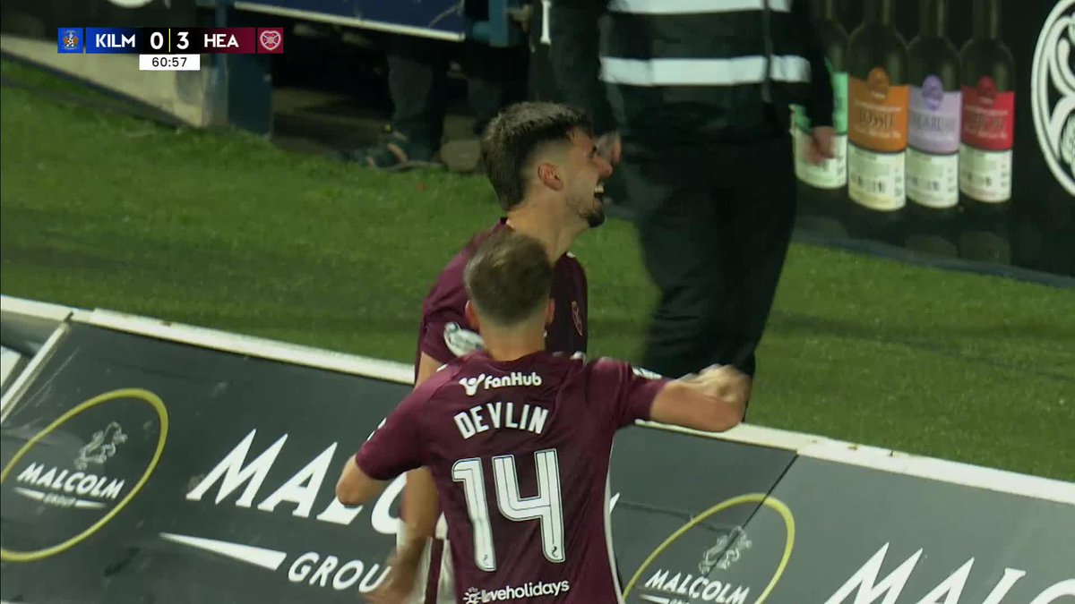 ⚽️ HEARTS = 5pts clear at the top after an impressive win at Rugby Park. We’ve won away at Gers, D Utd, Killie &amp; Livi. McInnes, along with Bloom, are working miracles &amp; it’s amazing. ♥️♥️♥️♥️♥️ PS: Those who said we’d crumble tonight…..GIRUY 🤭