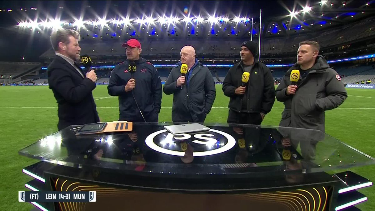 Clayton McMillan speaking with our panel following a famous Munster Rugby result at Croke Park 🔴 "It's a hell of an experience... I'm well aware of the incredible legacy here. It's a privilege to play here." 🗣️