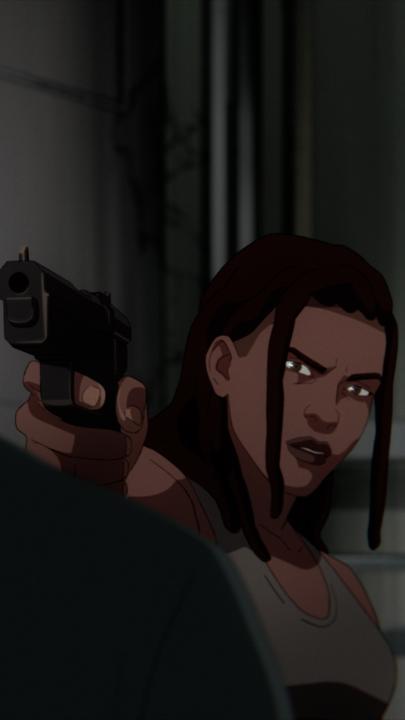 Yes Sandman fans, that is Kirby Howell-Baptiste as Sam Fisher’s new partner Agent McKenna in Splinter Cell: Deathwatch!
