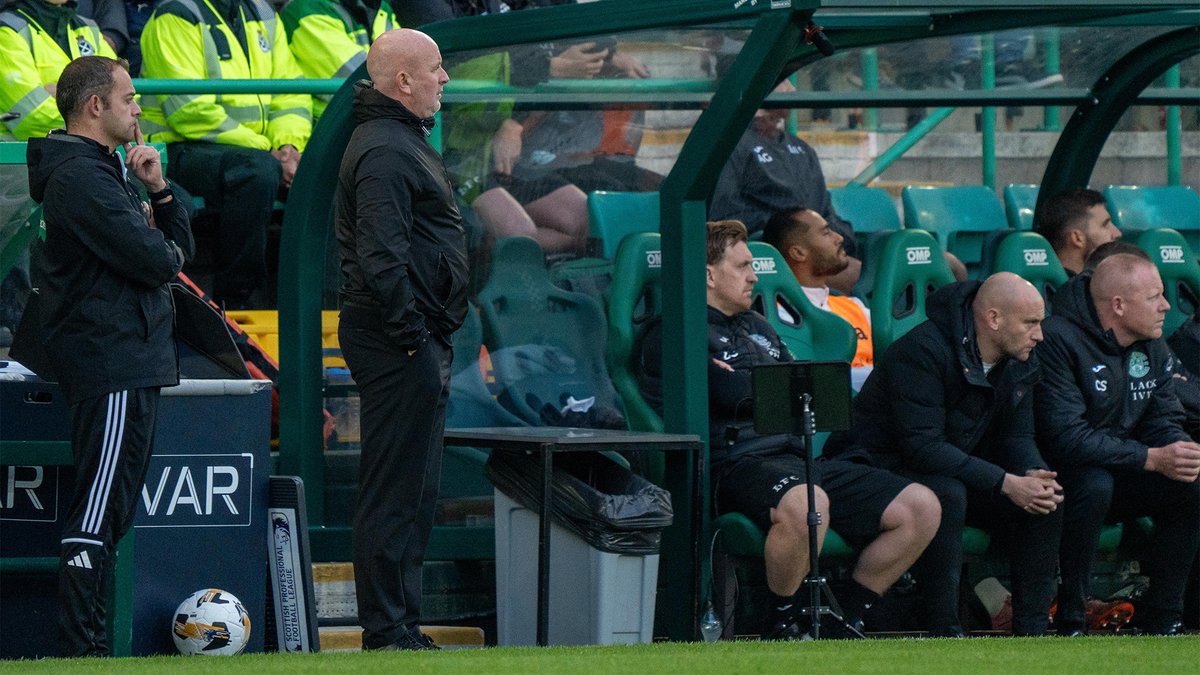 The manager's reaction to this afternoon's defeat.