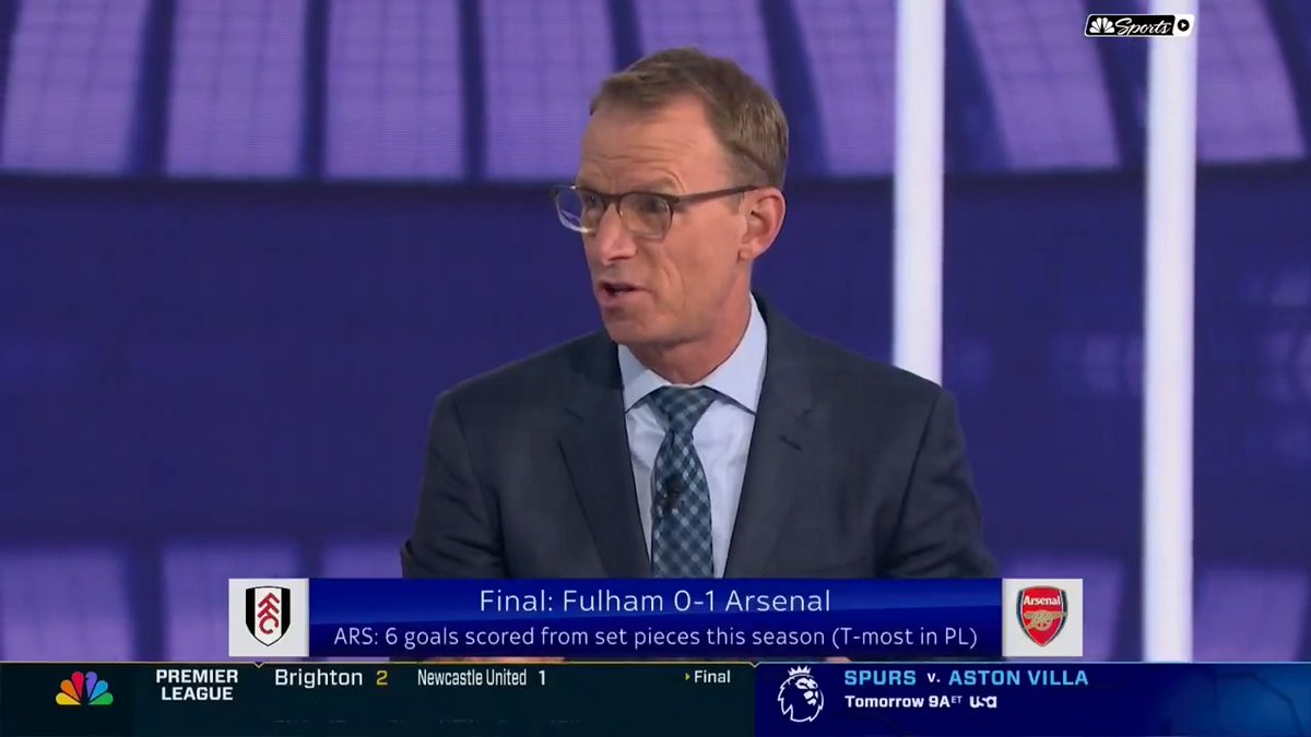 "If that's what wins you a Premier League title, accept it and have some more of it." Arsenal's set piece dominance continued as a scrappy win over Fulham lifted them back to the top of the table. 🗣️