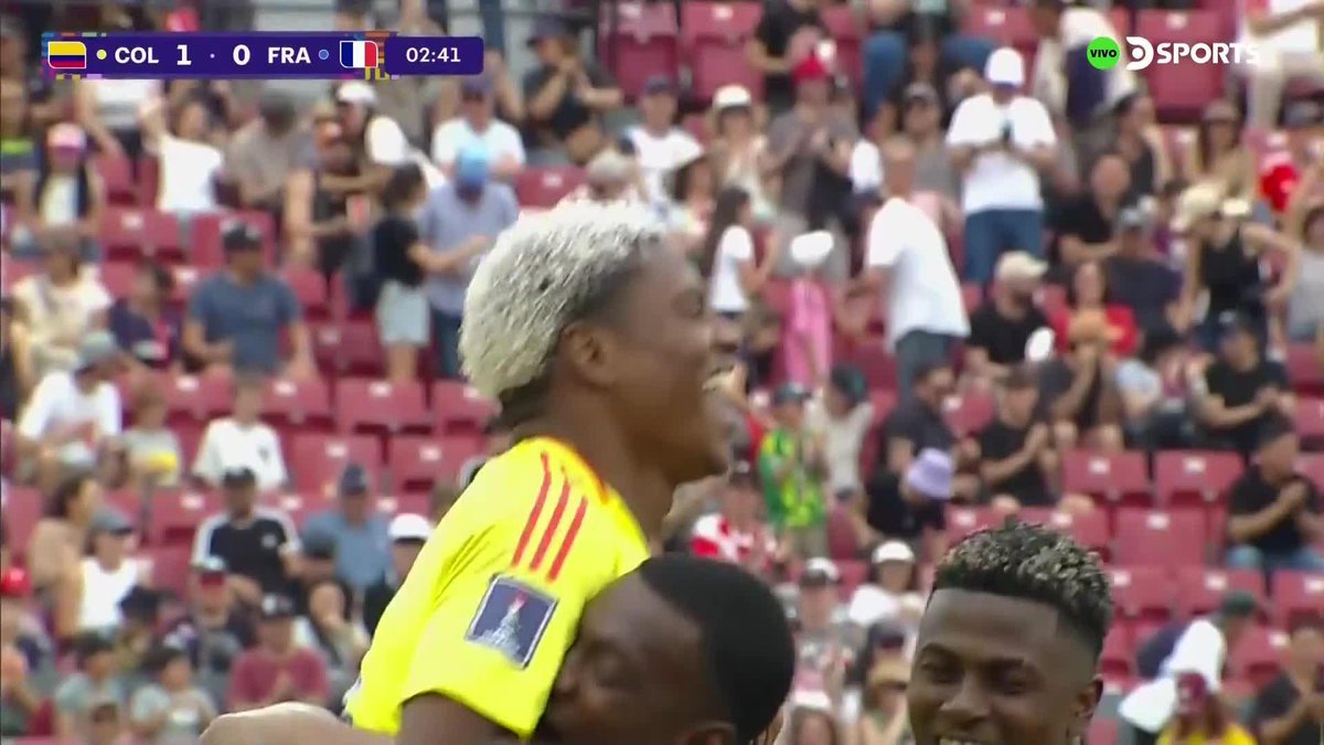 🏆🇨🇴 COLOMBIA LE GANA 1-0 A FRANCIA EN EL PARTIDO POR EL TERCER PUESTO.