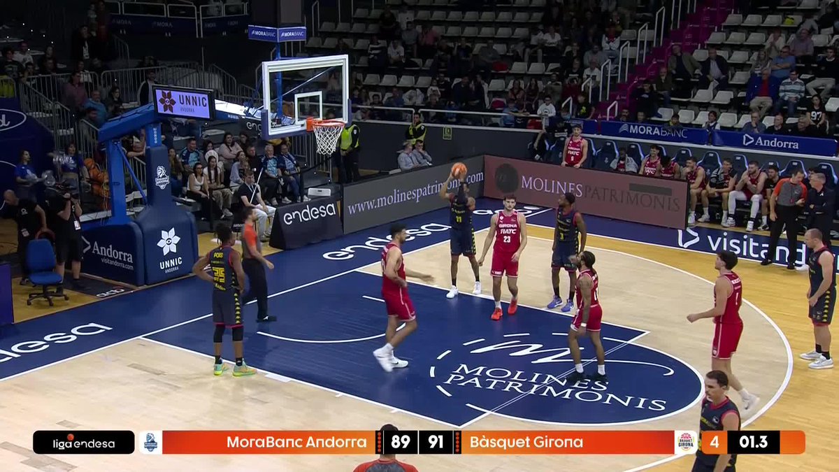 ESTO NO ES REAL QUÉ ACABAMOS DE VER QUÉ TREMENDA LOCURA ACABA DE METER RAFA LUZ PARA FORZAR LA PRÓRROGA 😱 #LigaEndesa | 📺 DAZN España | MoraBanc Andorra