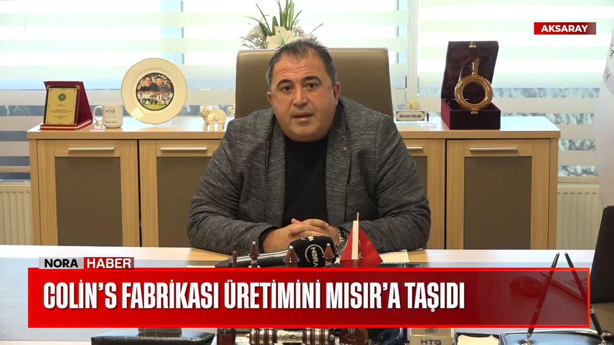 Colins ; Fabrikasını Mısıra taşıdı.