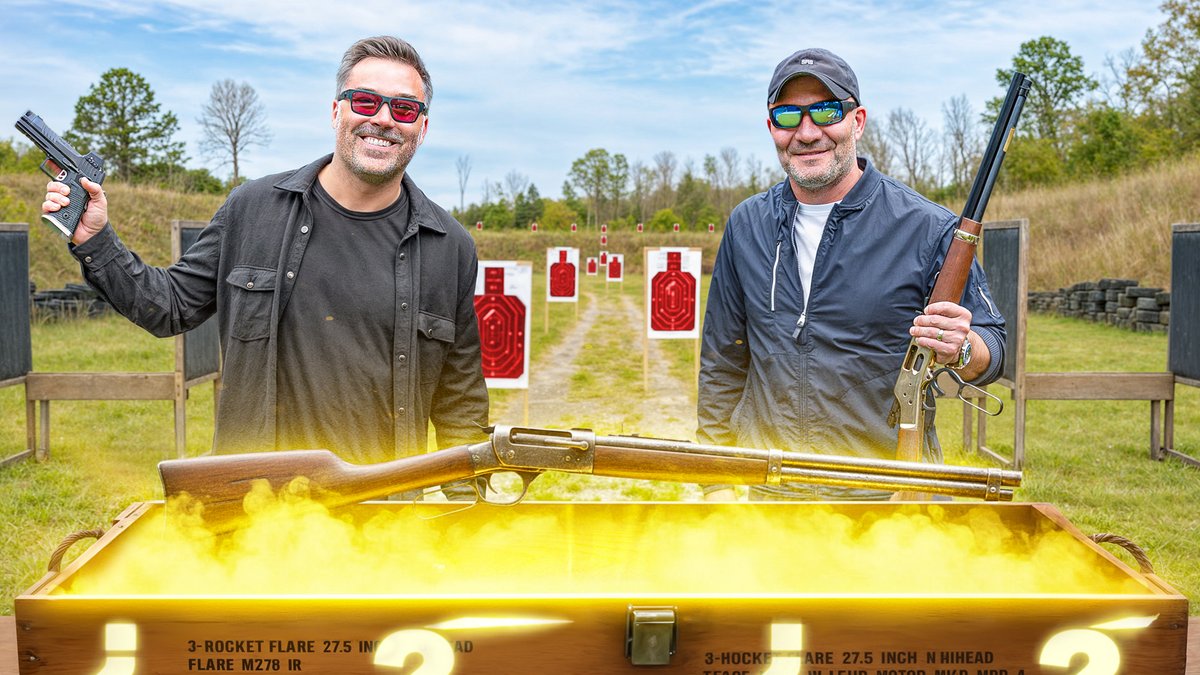 If you had to place your bet on who would win this shooting competition, who would it be: Shawn Ryan or Trae Stephens? Trae Stephens