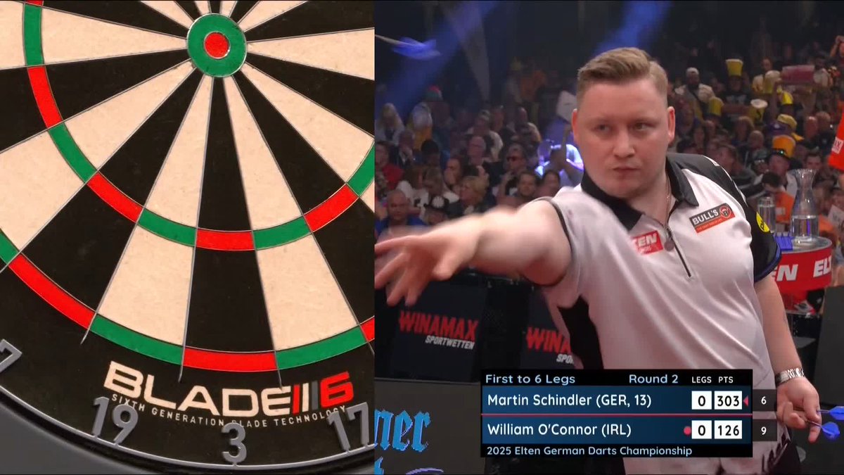 164 FROM SCHINDLER!! Stunning finish from the German to lead against William O'Connor... There's something in the water here in Hildesheim tonight! 📺 #ET14 | R2