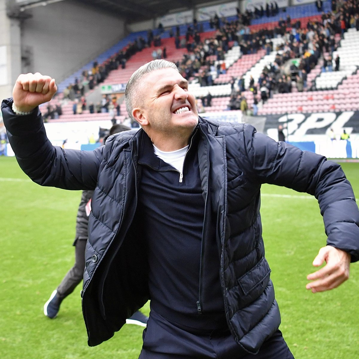 RYAN LOWE’S BLUE WHITE ARMY. 💙🤍 🤝 Enjoy your night, Tics! #wafc 🔵⚪️