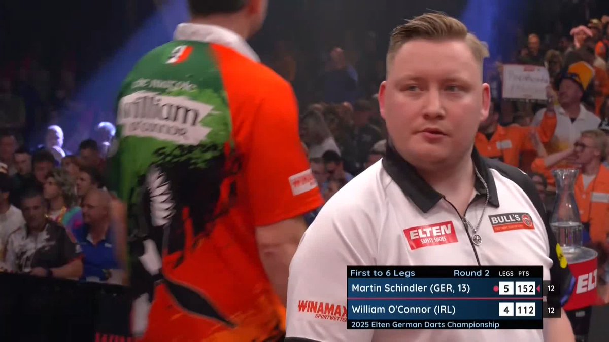 SCHINDLER ENDS O'CONNOR'S HOPES! Martin Schindler secures a 6-4 win to end William O'Connor's chances of reaching the European Championship next weekend! 📺 #ET14 | R2