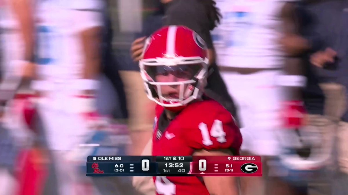 GEORGIA'S GETTIN' TRICKY EARLY 🔥 Watch No. 5 Ole Miss vs. No. 9 Georgia on ABC and the ESPN App ➡️