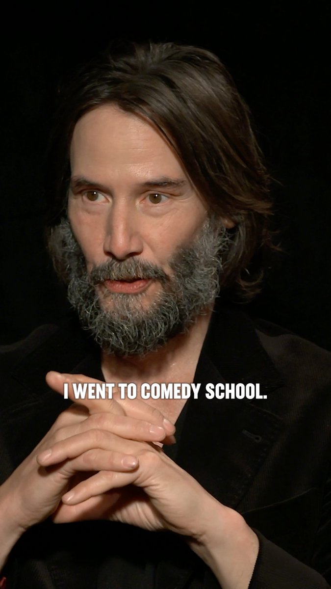 Keanu Reeves shares what comedy skills he learned from Aziz Ansari and Seth Rogen while filming #GoodFortune.