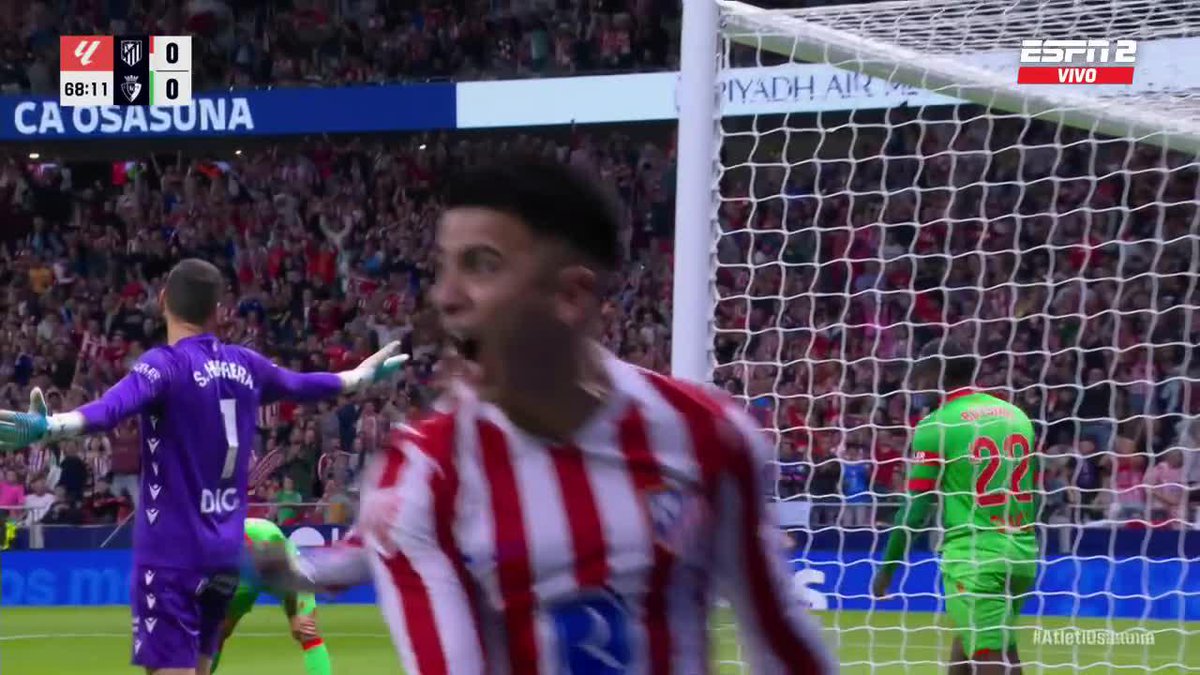 DESBORDE DE GIULIANO SIMEONE Y GOL DE THIAGO ALMADA EN SU VUELTA POST LESIÓN. CONEXIÓN ARGENTINA Y 1-0. 🤝🇦🇷