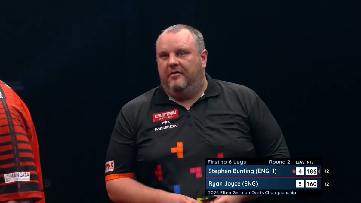 JOYCE BEATS BUNTING! Both players averaging over 100 in another high quality affair, but Ryan Joyce sends top seed Bunting packing in a 6-4 victory! 📺 #ET14 | R2