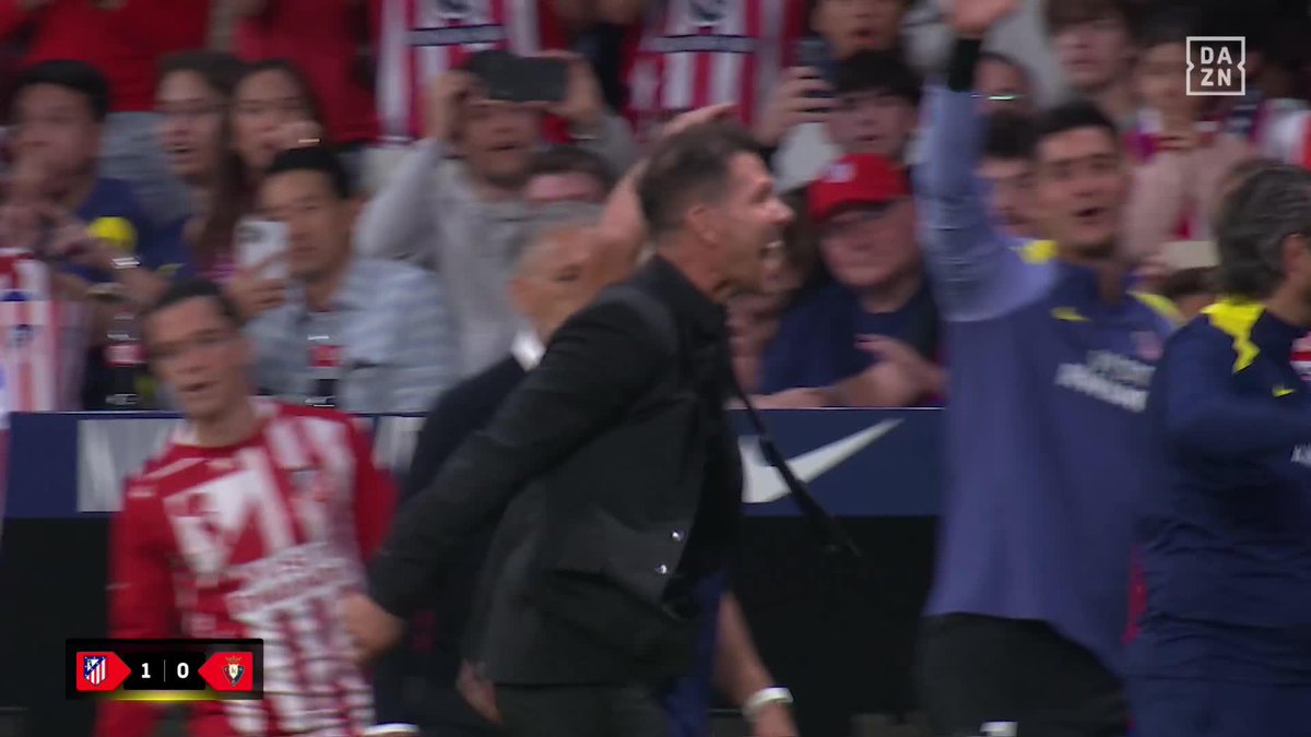 La reacción de Simeone en el gol que le anulan a Baena es la de todos nosotros. Ha sido una vergüenza y no se puede olvidar por la victoria.