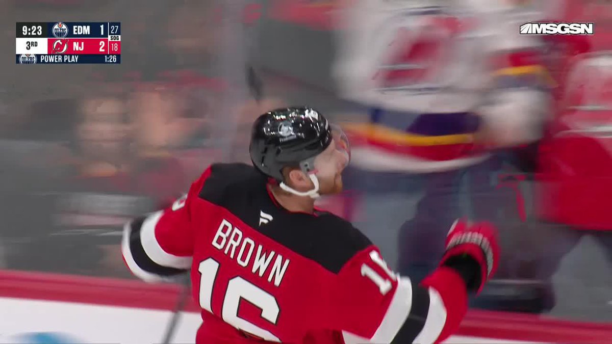 Connor Brown with the revenge goal vs. Edmonton but the announcer call MAKES IT 🔊