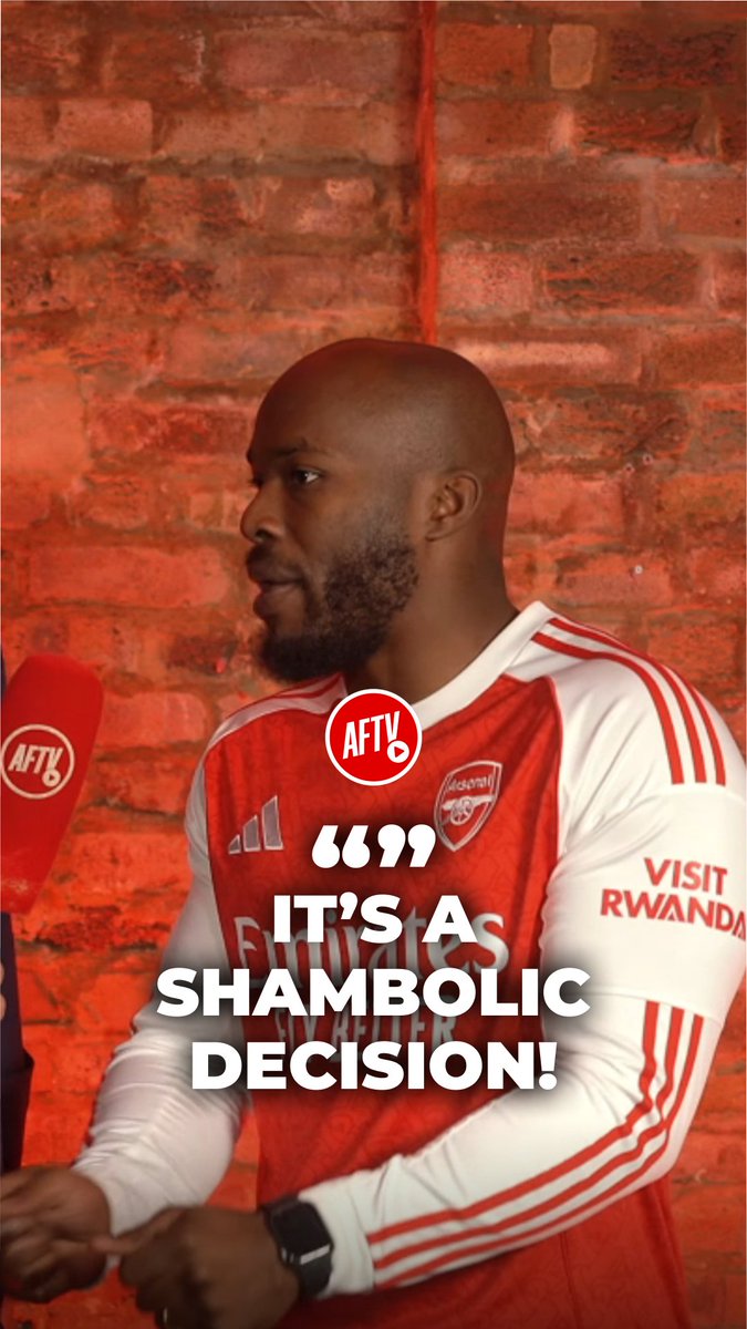 🗣️ "𝐈𝐭'𝐬 𝐚 𝐩𝐚𝐭𝐡𝐞𝐭𝐢𝐜𝐚𝐥𝐥𝐲 𝐩𝐨𝐨𝐫 𝐝𝐞𝐜𝐢𝐬𝐢𝐨𝐧!" Do you think Arsenal deserved a penalty here? 🤔 #FanCams