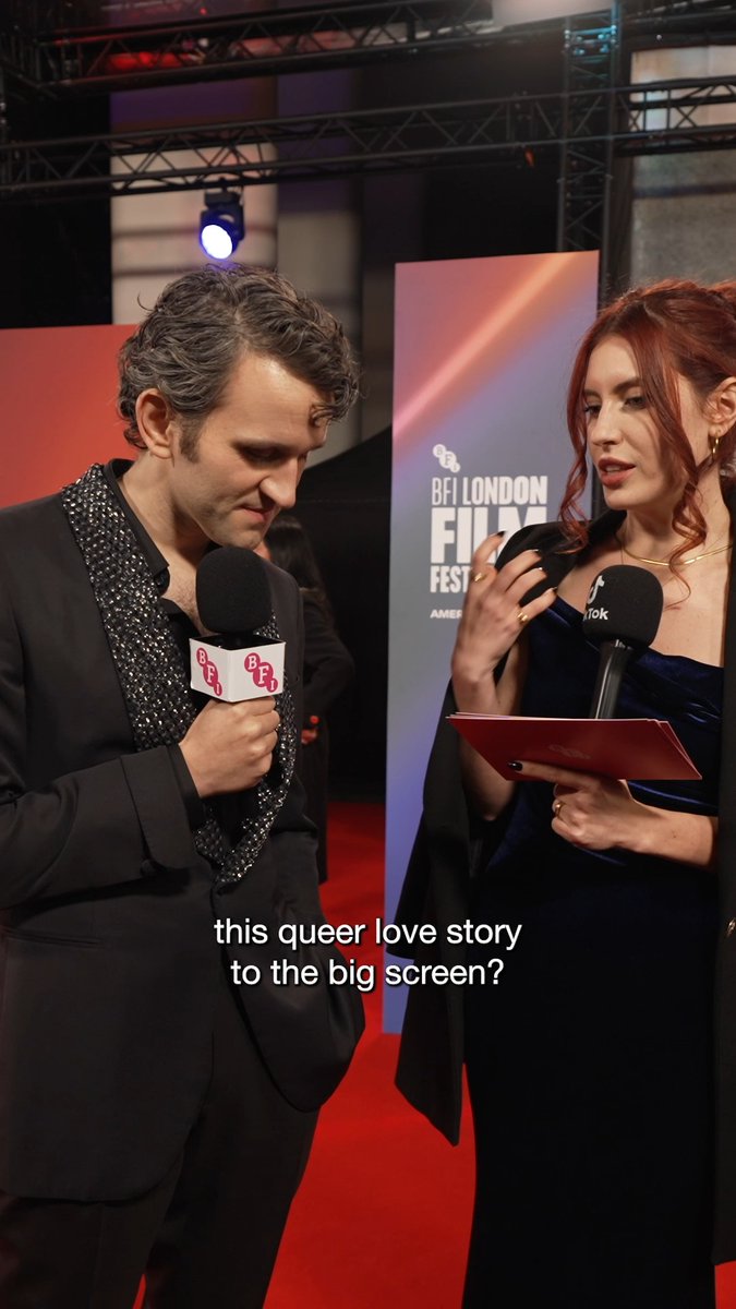 Harry Melling reflects on the importance of bringing queer love stories to the screen through Pillion. #LFF
