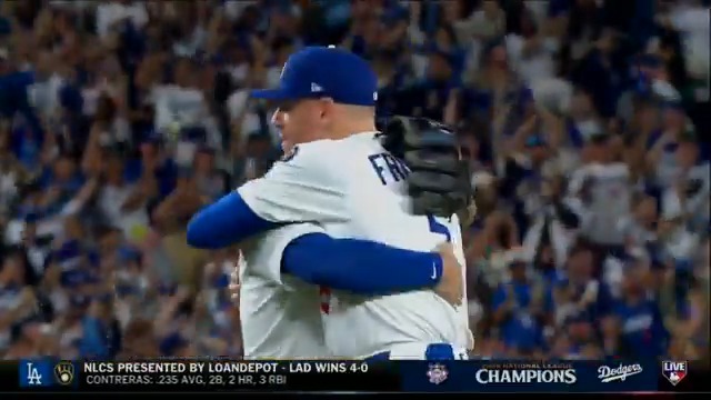 "Winning the World Series last year but still having superstars like Mookie Betts and Freddie Freeman being the first players out on the field to get their work in..." David Vassegh speaks on the Dodgers' winning culture after they advanced to the World Series Friday night.
