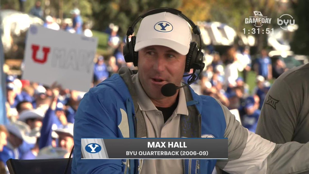 "This the most famous week of the year for me. Utah week." 💪 Former BYU Football quarterback Max Hall discusses why rivalry week brings back so many memories.