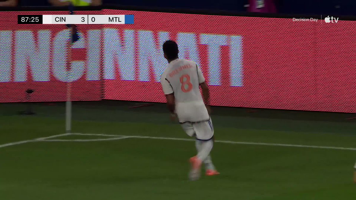 Brenner brilliance ✨ FC Cincinnati are rolling on Decision Day.