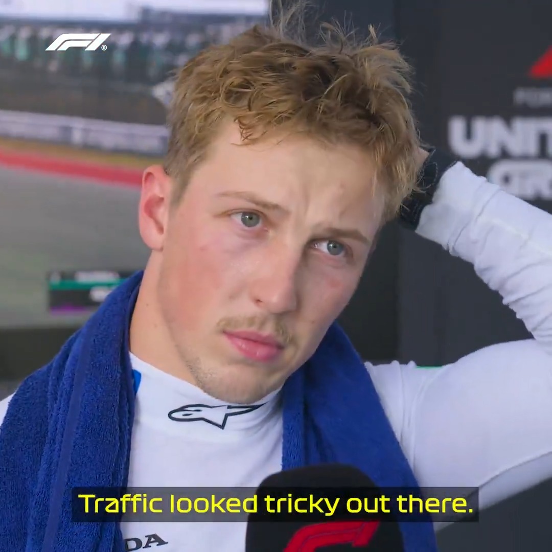 🗣️ "He's always doing something on purpose" 🗣️ "No idea what he's talking about" Yuki Tsunoda was not happy with Liam Lawson after Qualifying! 😮 #F1 #USGP