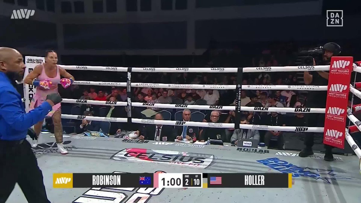 Desley Robinson STOPS Logan Holler to retain her IBF and WBO World Middleweight Titles 🏆🇦🇺 #Prospects16 | Live NOW on DAZN