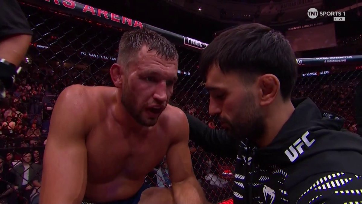 It's over! Brendan Allen defeats Reinier de Ridder via TKO! 😤 #UFCVancouver | LIVE on TNT Sports &amp; discovery+