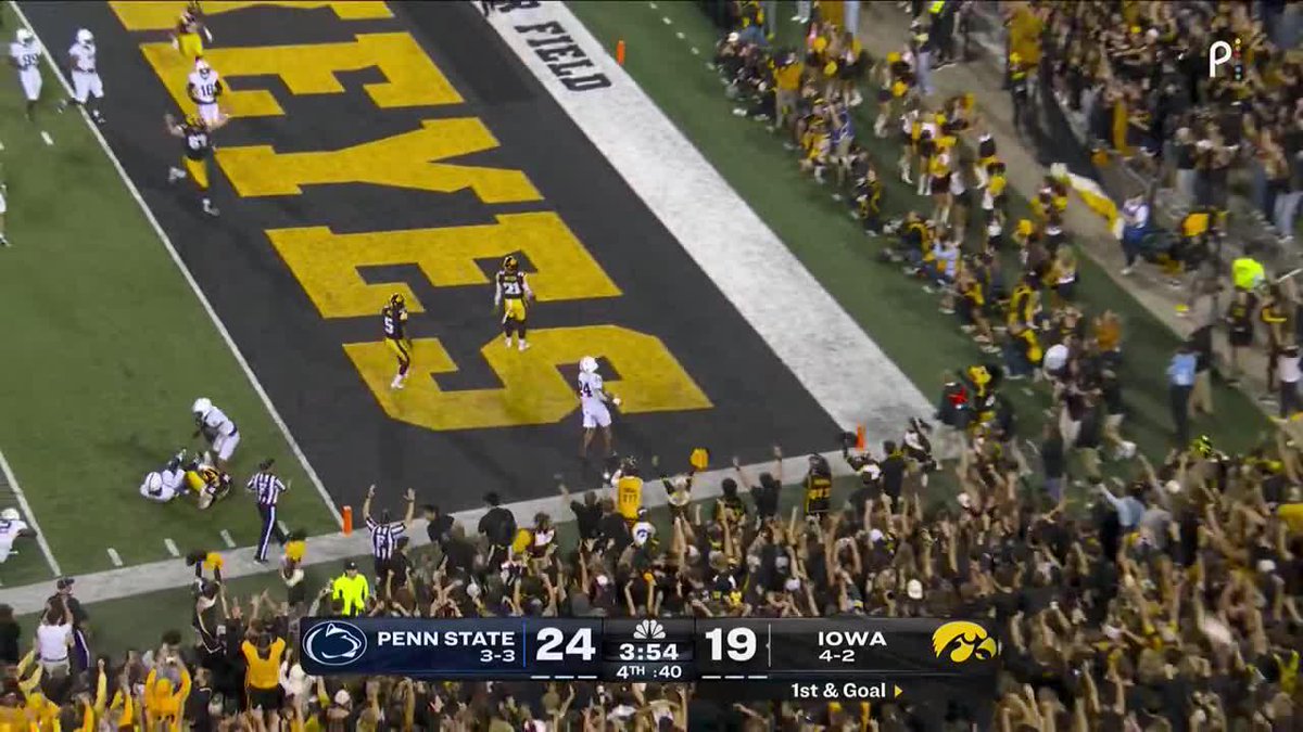 Saturday Night. Kinnick Stadium. 🔥