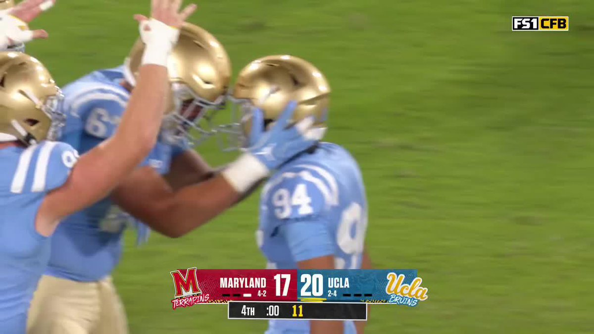 The Bruins win the game with a FG 🙌 🙌 UCLA Football