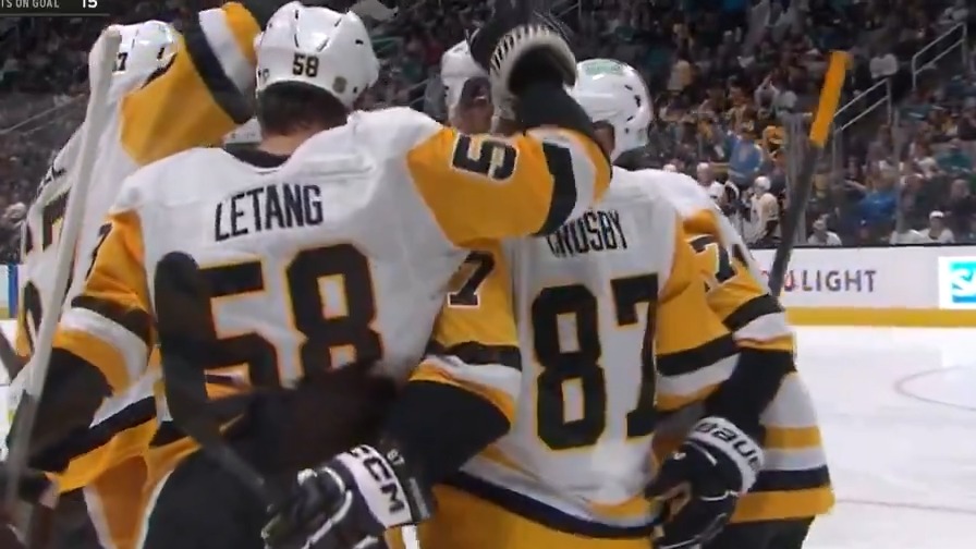Kris Letang and Sidney Crosby. An iconic duo.