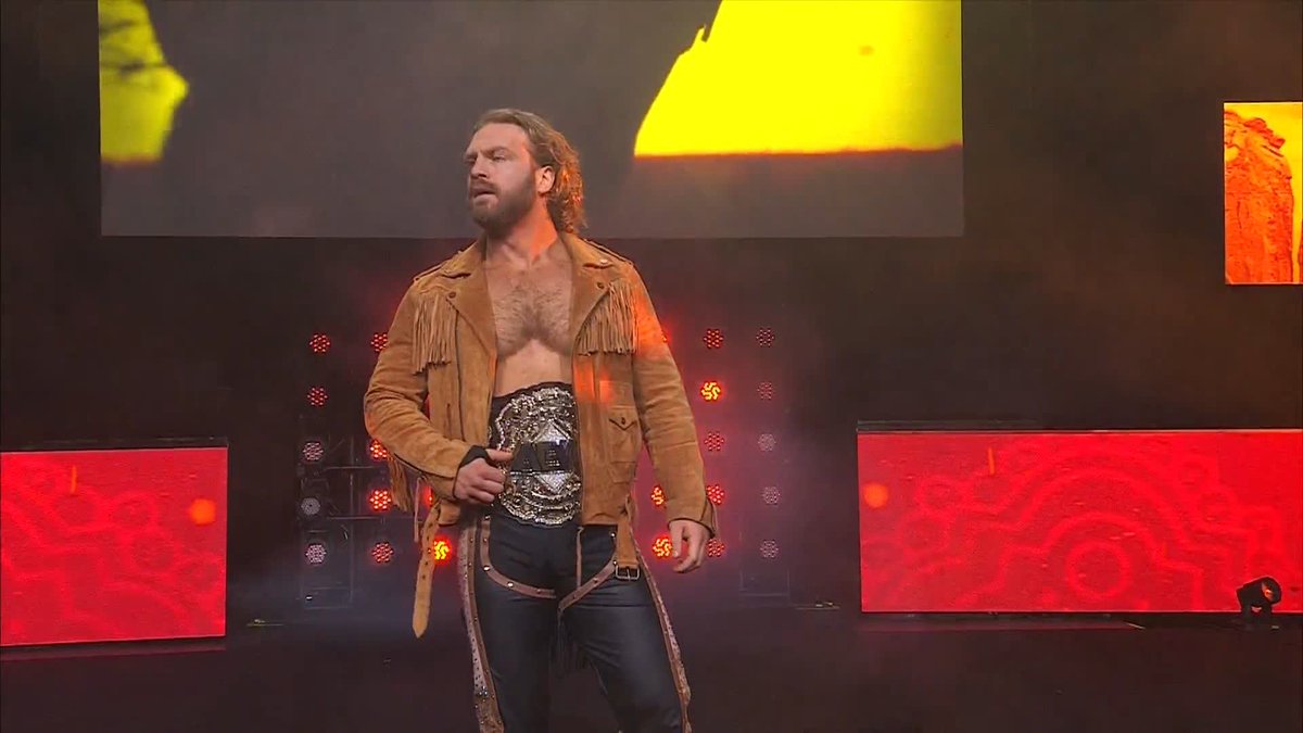 AEW World Champion Hangman Adam Page rides into his defense against former World Champion Samoa Joe! Watch #AEWWrestleDream on HBO Max PPV
