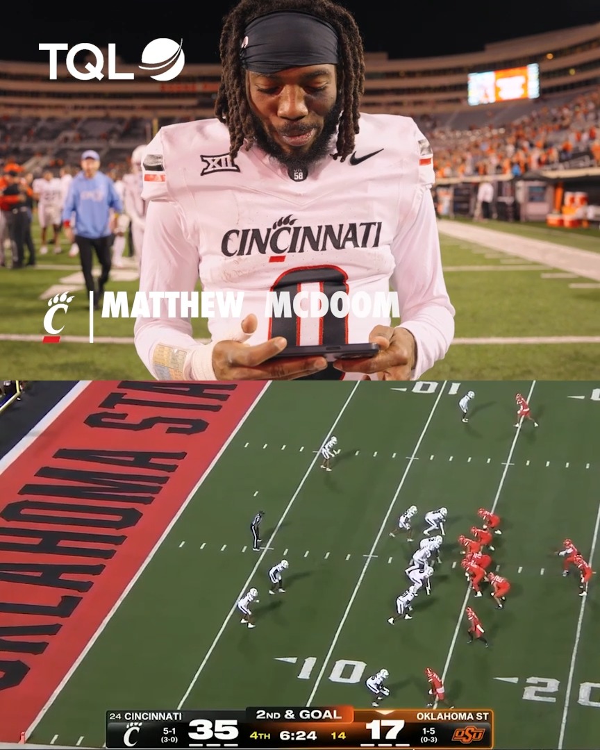 The longest Pick 6 in school history 🤯 INSTANT REACTION Presented by TQL with Matthew McDoom
