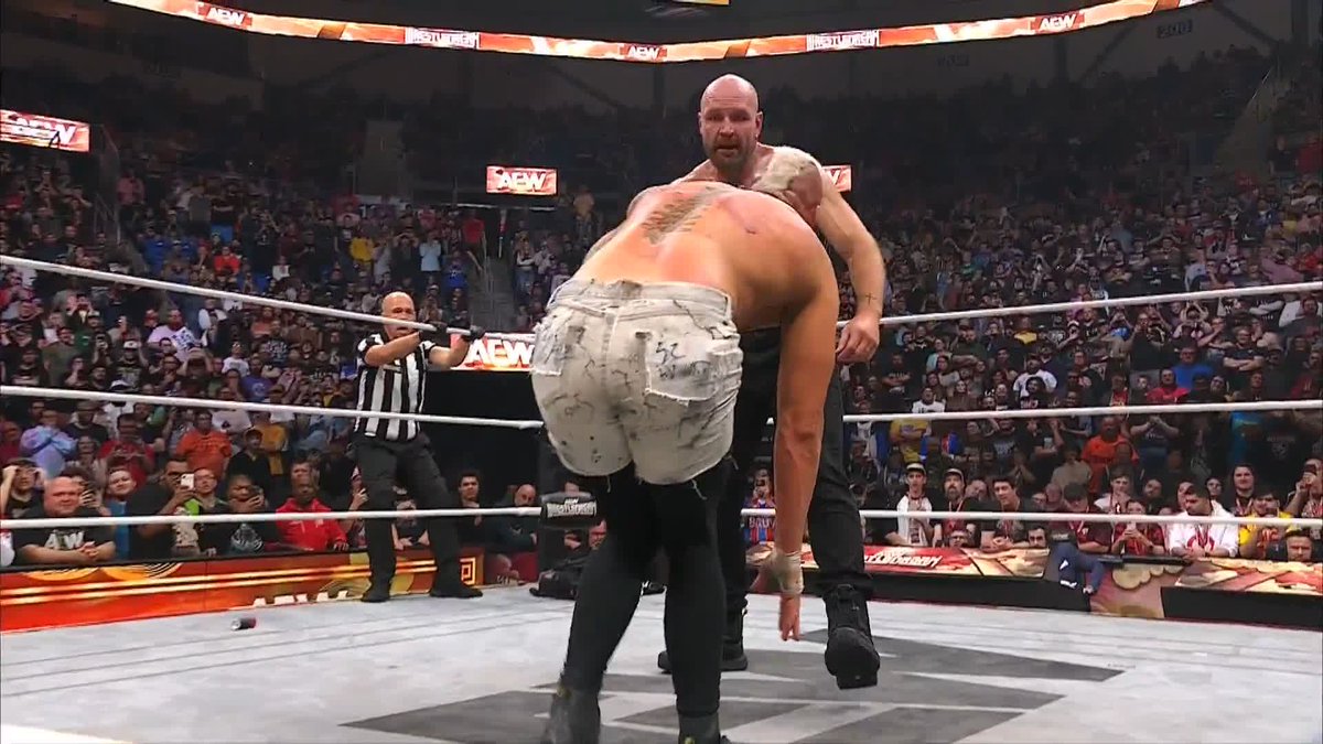 MOXLEY HAS A TASER! Watch #AEWWrestleDream on HBO Max PPV