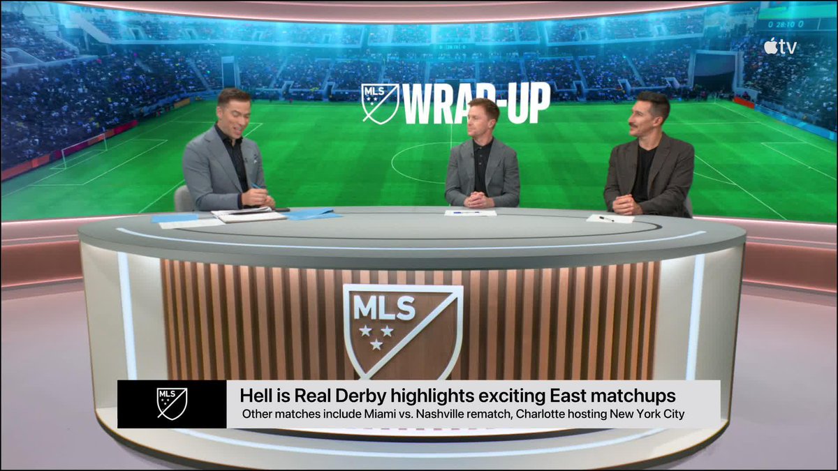 Hell is Real Derby in the first round of the Audi MLS Cup Playoffs. 🔥 📺 Watch MLS Wrap-Up: