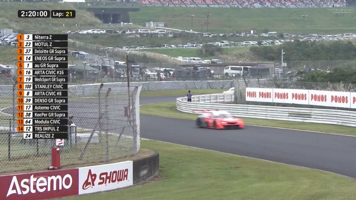 現地からは、雨がパラついているとの情報が...🌧 はたしてレースへの影響は⁉️🛞 #SUPERGT 2025 第7戦 オートポリス 10/18〜10/19 徹底LIVE配信！ 🔽ご視聴/ご購入は🔽 #スーパーGT
