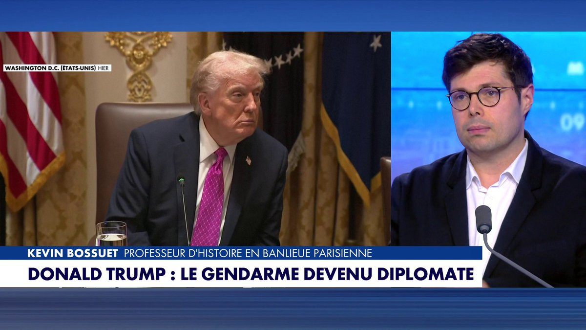 Kévin Bossuet : «Donald Trump est un président exceptionnel, les Américains ont beaucoup de chance de l’avoir» dans #LaMatinaleWE
