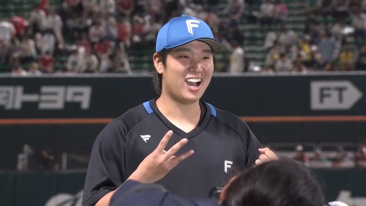 ／ 10/19 ヒーローインタビュー⚾️ ＼ 北海道日本ハム 古林睿煬 投手✨