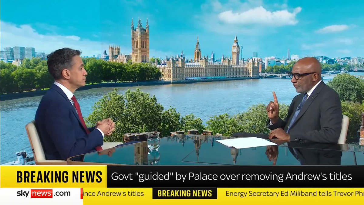 “I am giving you a clear indication of what we are working towards, which is that fans from both teams can attend the match” Energy Sec Ed Miliband and Trevor Phillips discuss the banning of Maccabi Tel Aviv fans from attending a match against Aston Villa. Sky 501