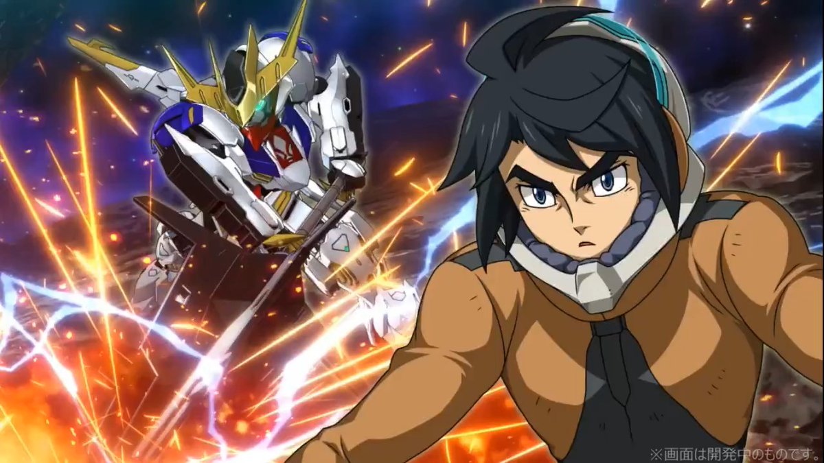 【ガンダム・バルバトスルプスレクス 参戦！】 明日開始の『4章Part4』に『機動戦士ガンダム 鉄血のオルフェンズ』より『ガンダム・バルバトスルプスレクス』(三日月・オーガス)参戦！ また『オルガ・イツカ』の『団長の示す道』も登場！ 『超大型メイス』の演出と併せて公開！ #スパロボ #スパロボDD